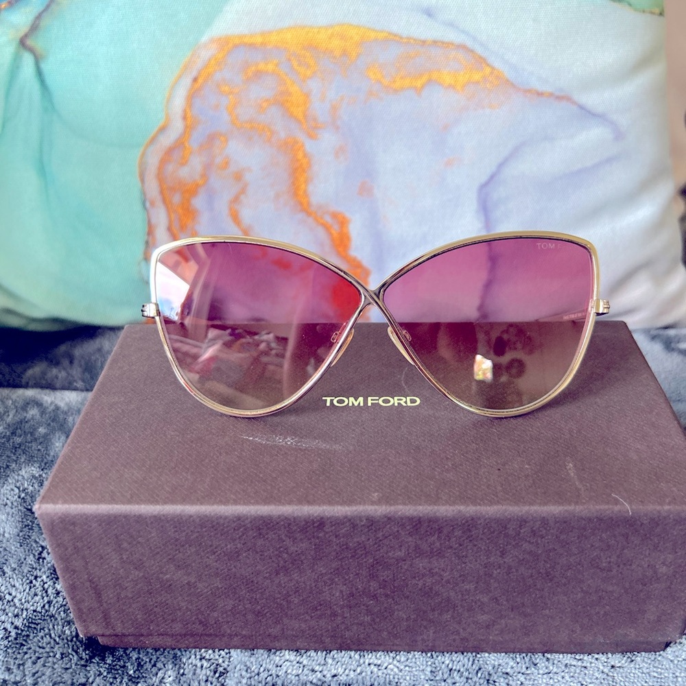 Tom Ford Elise Cat Eye Sunglasses